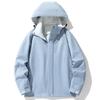New Men's Spring and Autumn Thin Coat Couple's Single Layer Waterproof Windbreaker Outdoor Fishing