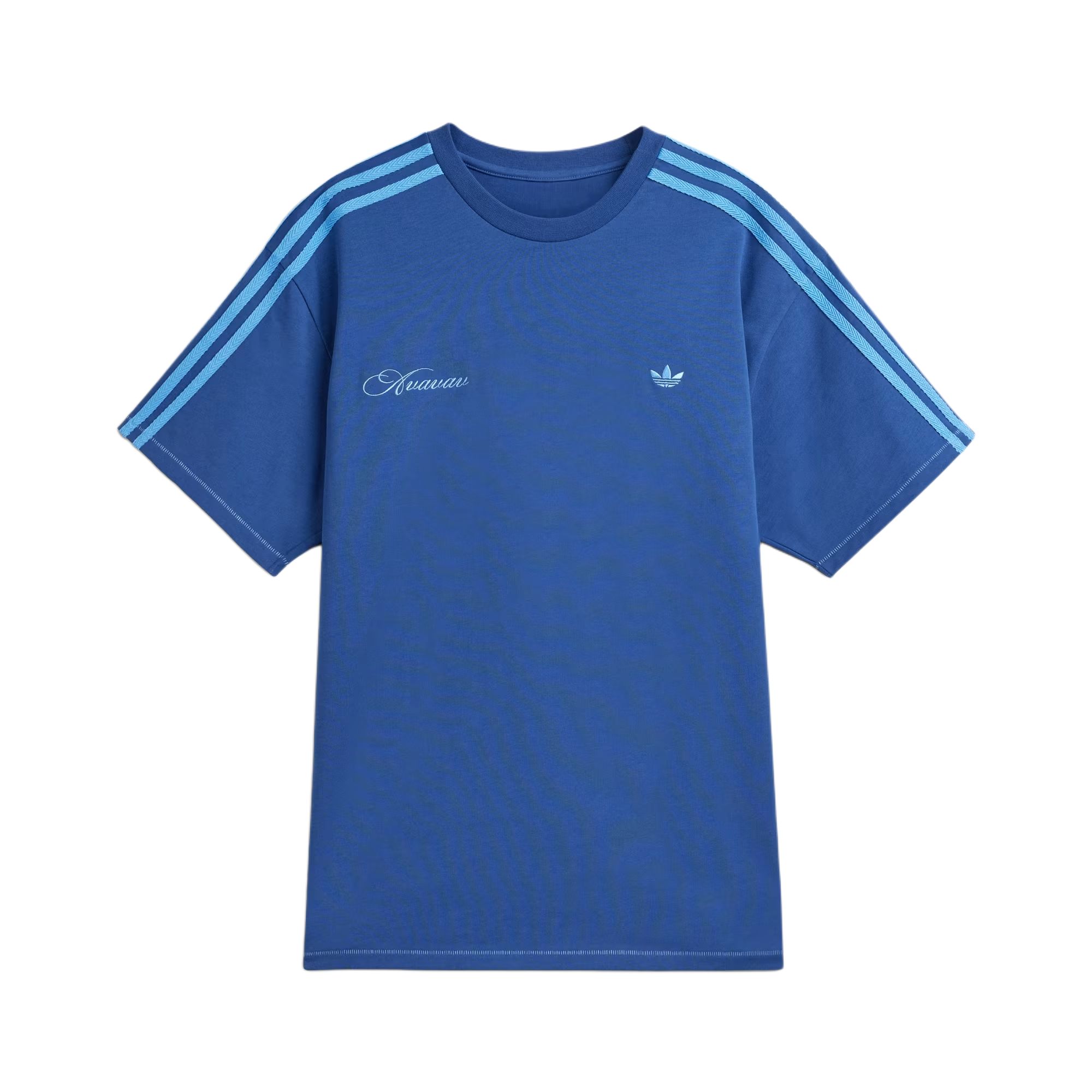 

Adidas Originals X Avavav Breathable Striped Crew Neck T-Shirt Women Tops KD1478 S