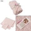 Kashwere Baby Blanket and Cap Baby Shower Knee Baby Blanket and Cap BBCHBCS01 0001 Set, Gift, Blanket, Swaddle, Set, [Product]