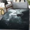 Angel and Demon Rug - Home carpet Office Decorative Carpet For Living Room Bedroom Door Mat Floor Rug Computer Chair Area Rug