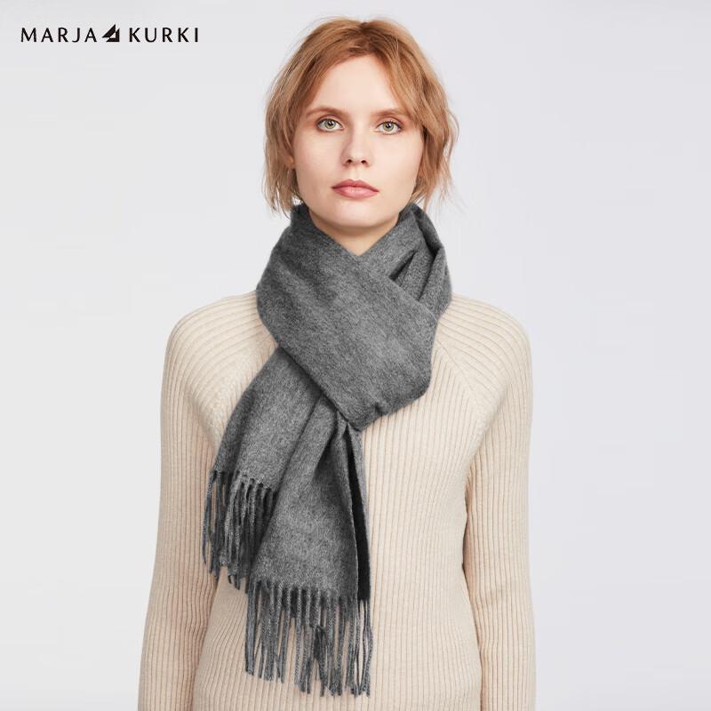

MARJA KURKI Унисекс Однотонный Шарф 100% Шерсть