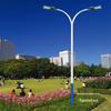 6-8 Meter Double Arm LED Street Light for Municipal Roads and Highways