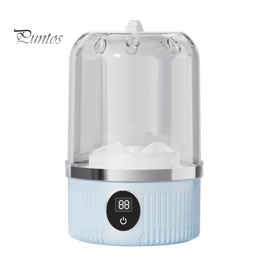 

Мини-стиральная машина, портативная стиральная машина для нижнего белья, цифровой дисплей, большая емкость, перезаряжаемая, компактная, беспроводная, стиральная машина для носков синий