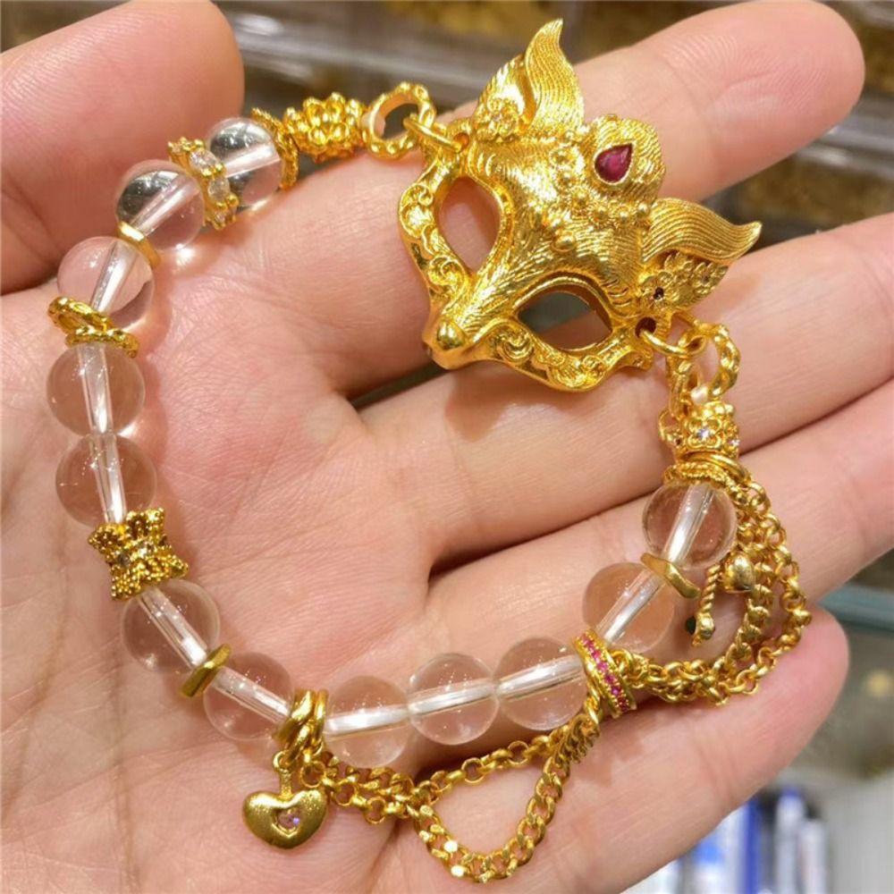 Zinc Zinc Alloy Chinese Style Necklace Exquisite Handmade Bead Bracelet  Jewelry Accessories