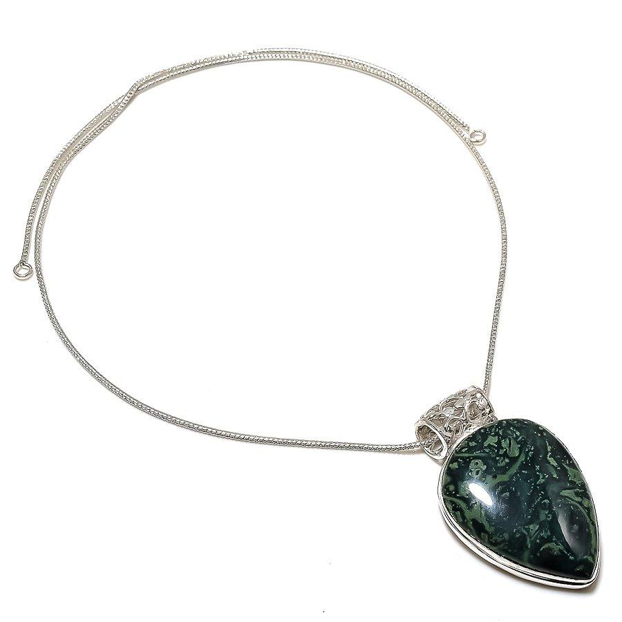 

Подвеска ручной работы с яшмой Камбаба в этническом стиле, 2,17 дюйма, SR-9367