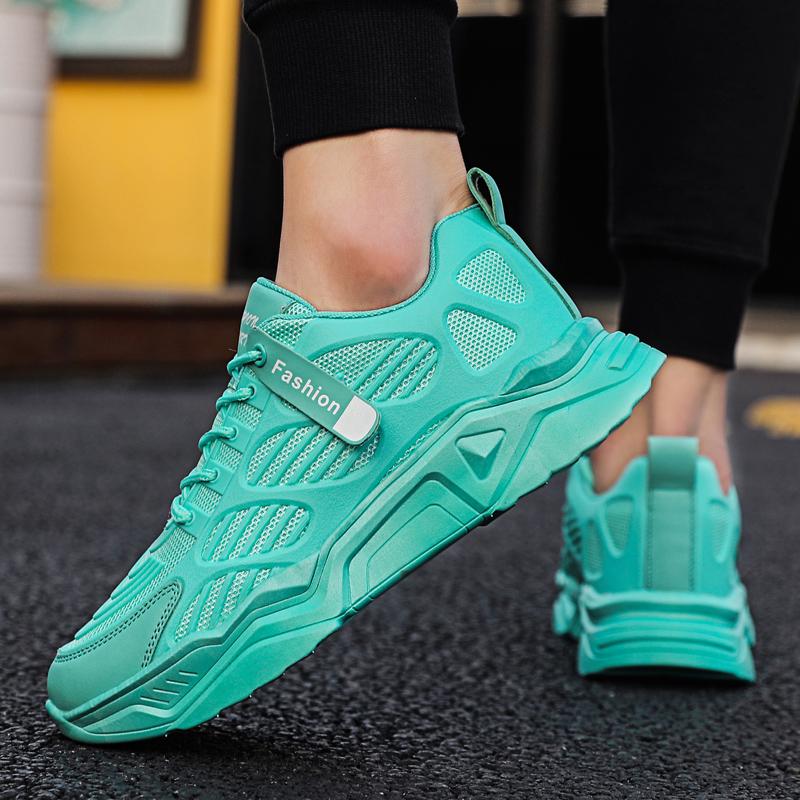 Men's Trend Clunky Sneaker Outdoor Non Slip Breathable Casual Running Sport Shoes Comfortable Work Shoes