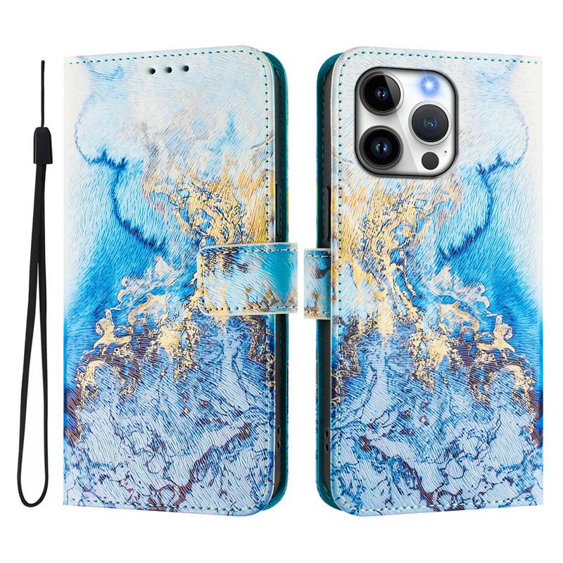 13 Custodia in Pelle per Telefono per IPhone 13 12 Mini 11 Pro 13Pro 12Pro Max 11Pro Cover a Libro Portafoglio Magnetica Custodie Dipinte Gatto Orso