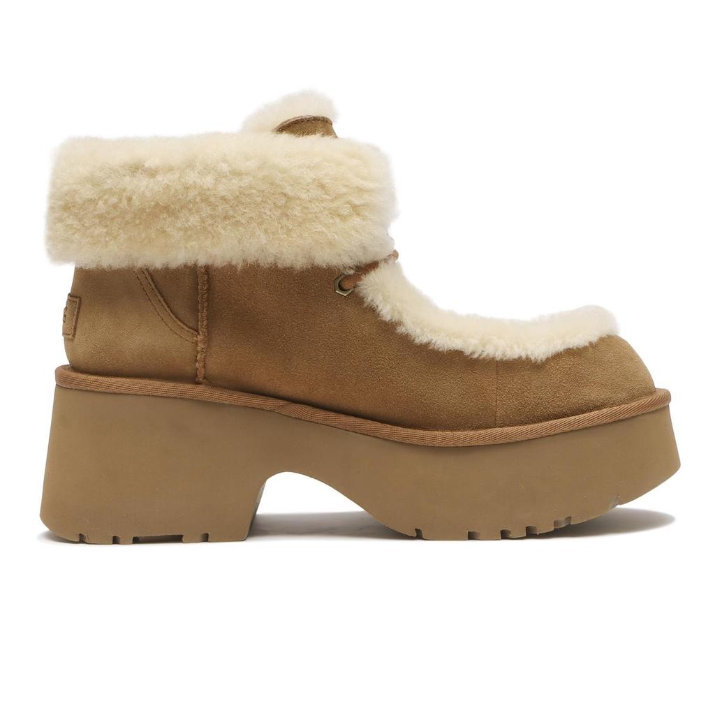 1171532-CHE UGG Esmee Lace Up Chestnut (Women's)