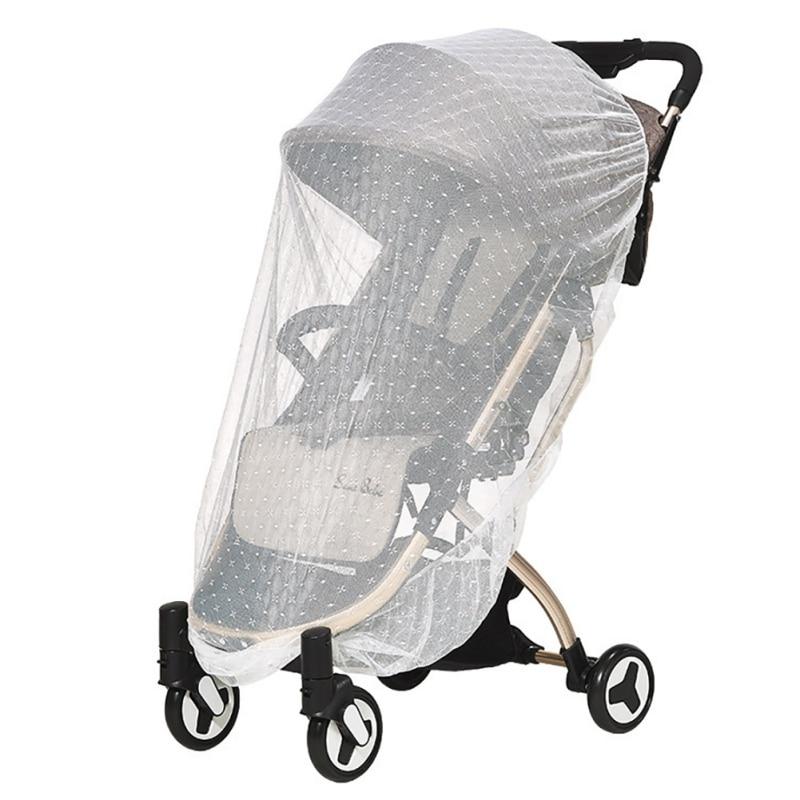 Baby Stroller Accessory Mosquito Net Large Space Easy Installation Outdoor Stroller Net