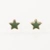 S925 silver needle small daisy zircon stud earrings set female Japan and Korea fresh Internet celebrity sun flower stud earrings three-piece set girl