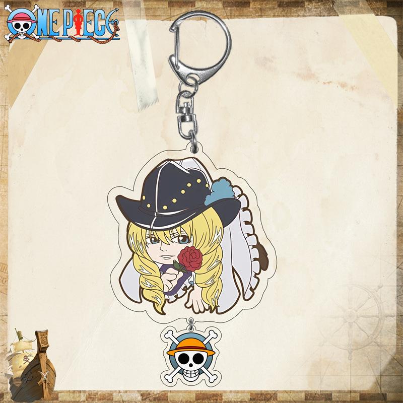 One Piece Luffy Acrylic Keychain - Chopper, Zoro, Anime/Manga, 2D Acrylic Keychain/Cartoon Keychain Gift