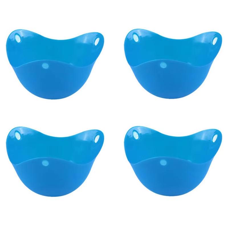 Egg Cooker Mold Silicone Baking Tools Ice Cream Jelly Pudding Soap Cake Household Breakfast High Temperature Resistant