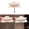 Light Luxury Zircon Artificial Pearl Flower Heart Pendant Bracelet For Women Gift