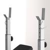 Adjustable Weight Bench with Squat Rack, Heavy Duty Bench Press Rack with Preacher Curl Pad, Leg Developer, Barbell Rack, Butterfly