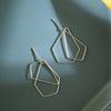 Double Layer Earrings, Versatile Earrings, Temperament, Personality, Fashionable and Simple Lines, Earrings for Women