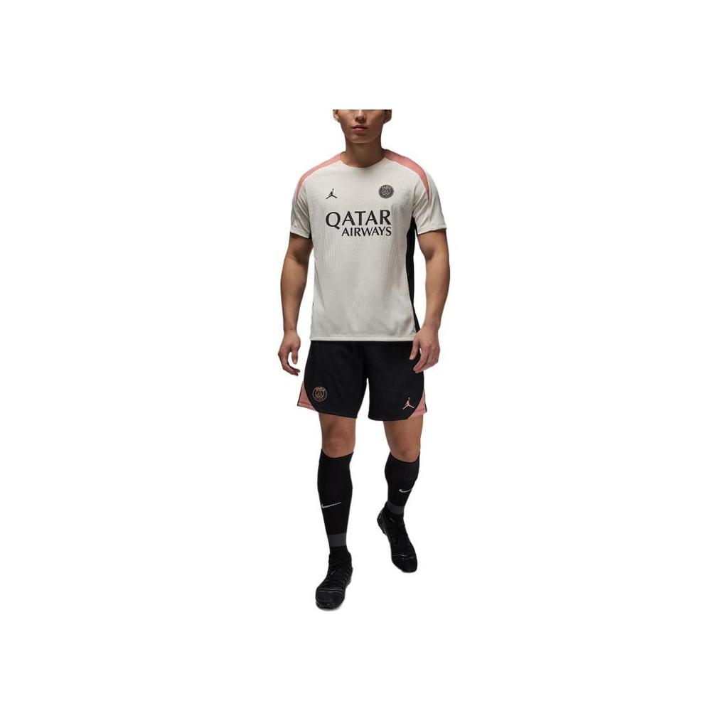 Jordan Sport Dri-FIT Paris Saint-Germain Strike Elite 3rd Breathable Fashion Simple Short Sleeve Football Shirt Men Tops FQ2297-111