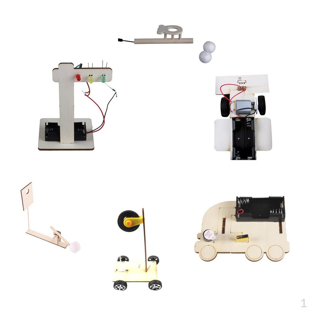 Buy Children Scientific Electric Car Kits Physics Science Assembly Toys