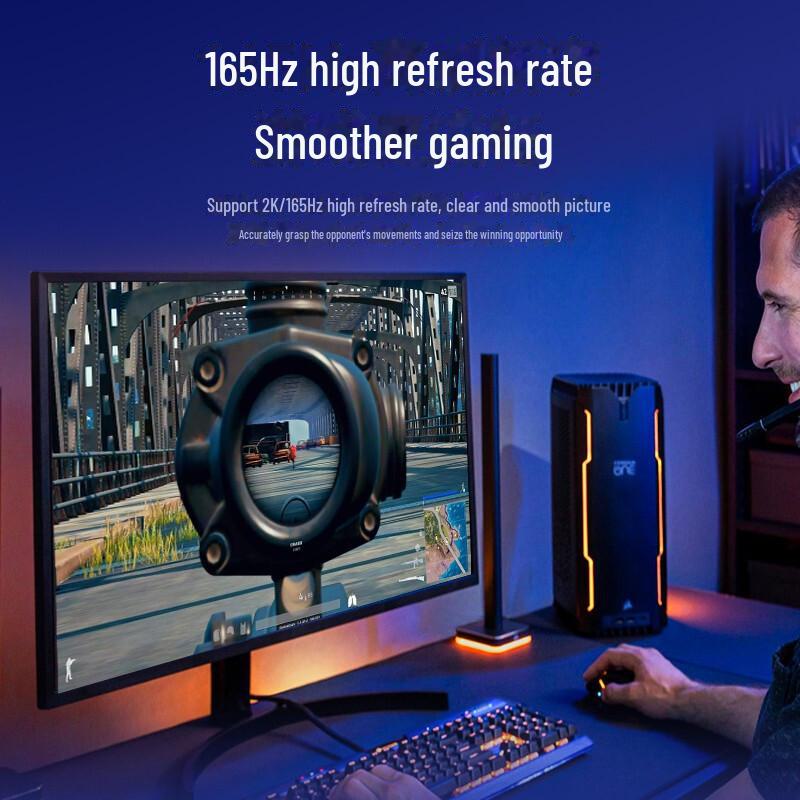 Shanze 8K60Hz Mini DP auf DP1.4 Gaming-Adapterkabel mit Thunderbolt-Port HD-Konverter
