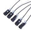 5-Piece Candle Holder E12 Lamp Holder Lamp Holder Keyless With 20Cm Conductor
