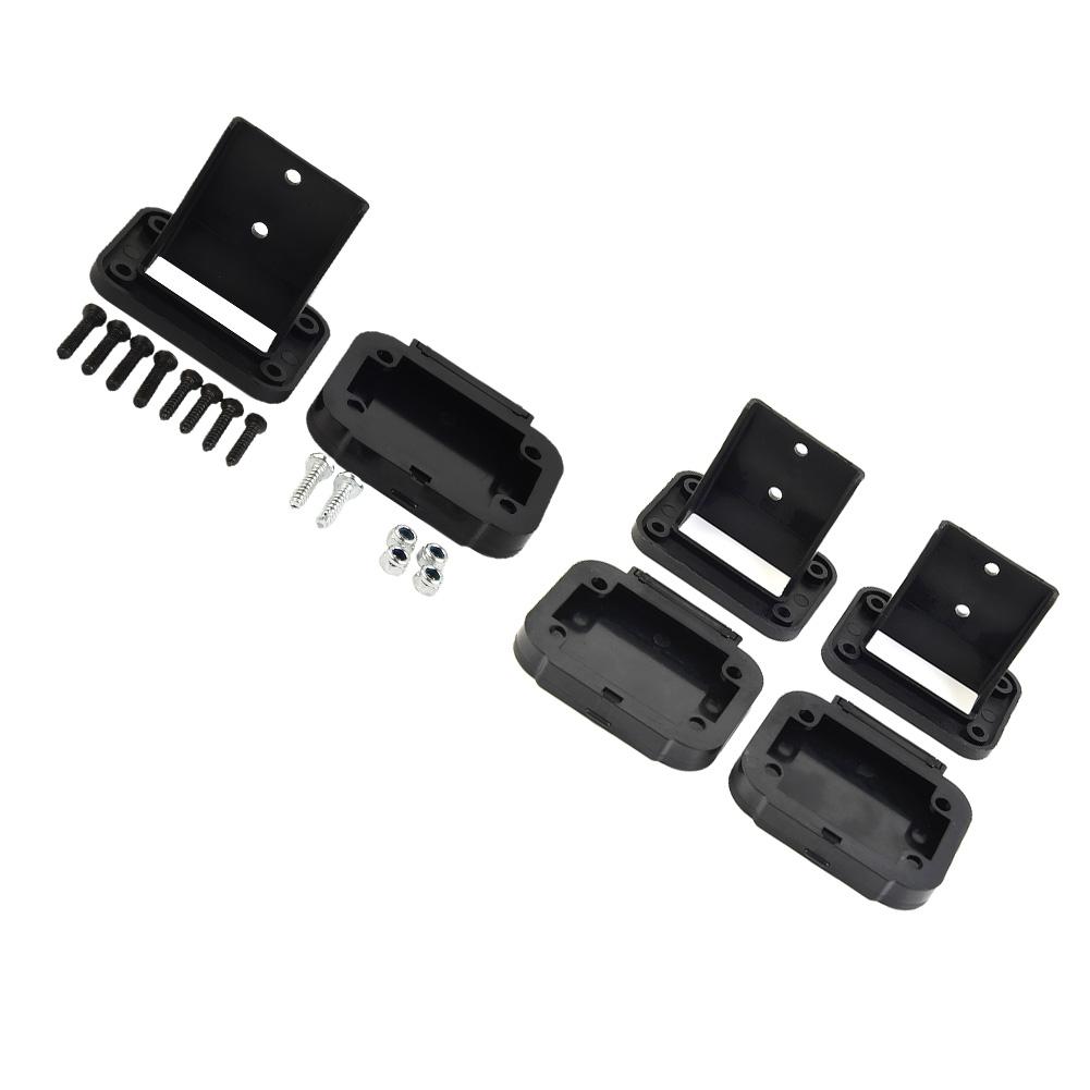 Soquete de Painel 50A Suporte de Painel Peças Pretas Plástico