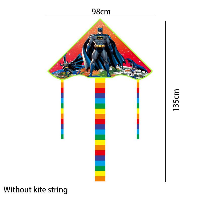 New Children's Kite Grid Cloth Wind Triangle Kite