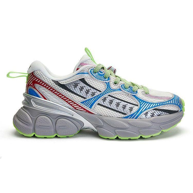 Kappa Back To Back Millennium Style Retro Sports Color Block Classic Logo Casual Comfortable Low Top Dad Shoes Unisex sneaker K0EX5MC44-012B