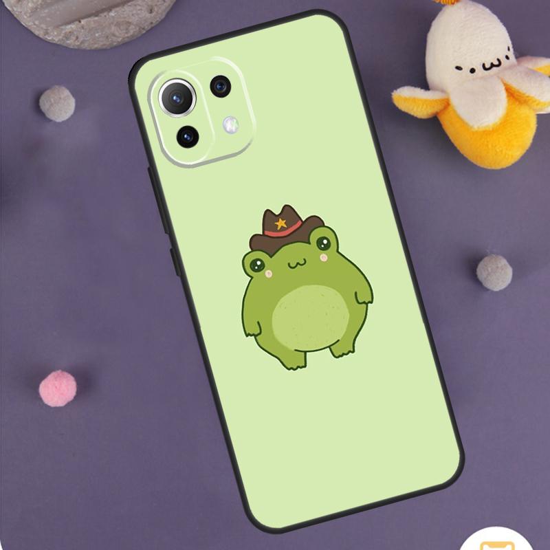 Frog Skateboard Cute Kawaii Case For Xiaomi 15 Ultra 14 13T 14T 15T 17 Pro Max POCO F8 Ultra F5 F6 F7 X5 X6 X7 Pro Cover