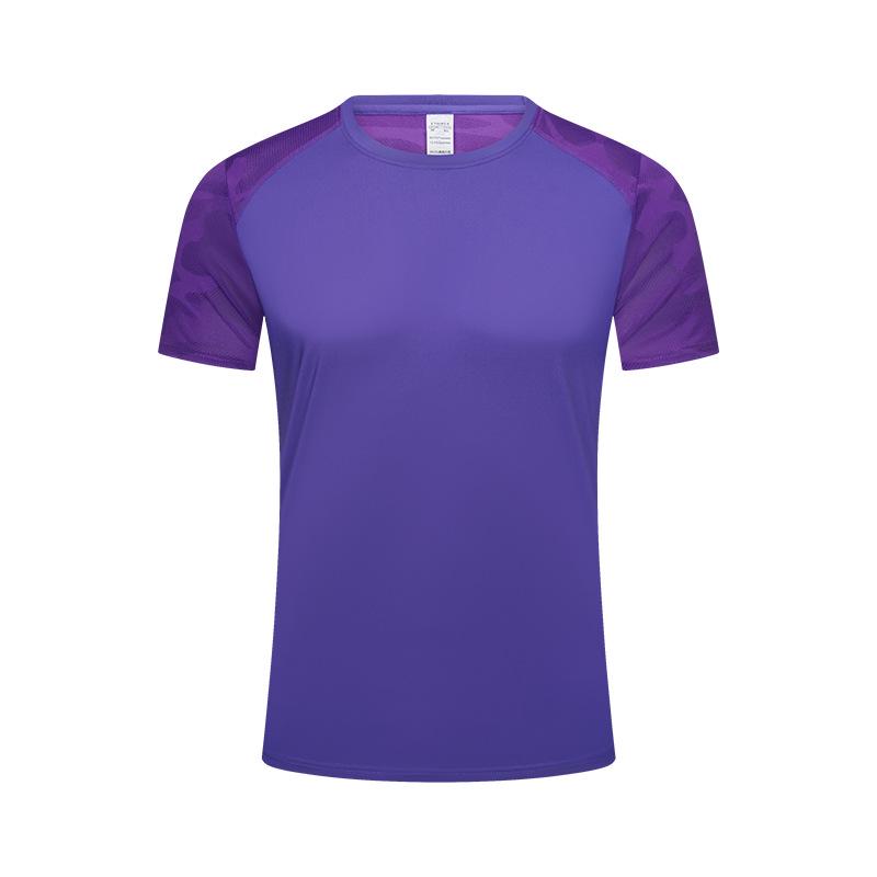Men's Quick-Dry Ice Silk Sports T-Shirt: Short Sleeve, Loose Fit, Breathable for Running and Basketball.