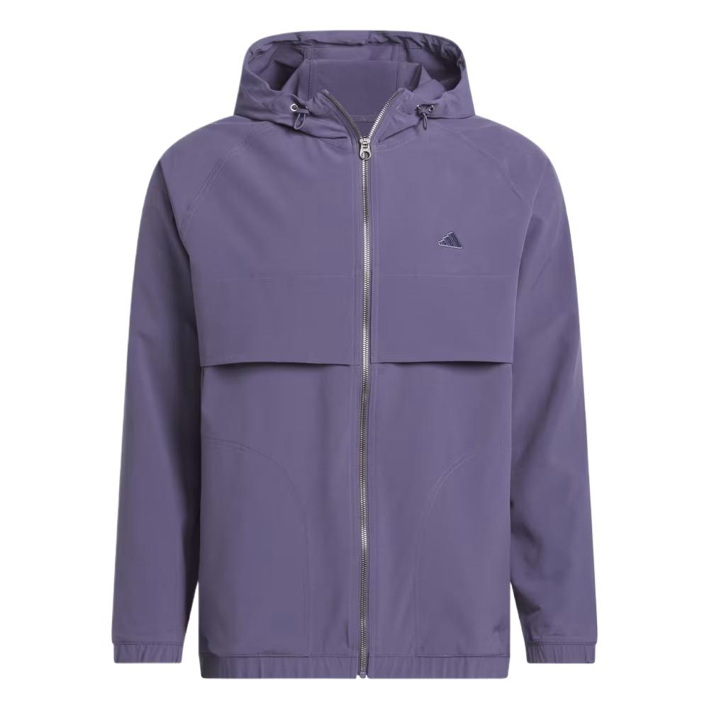 adidas Go-to Full-Zip Windbreaker Preloved Violet Men s JL7916 M