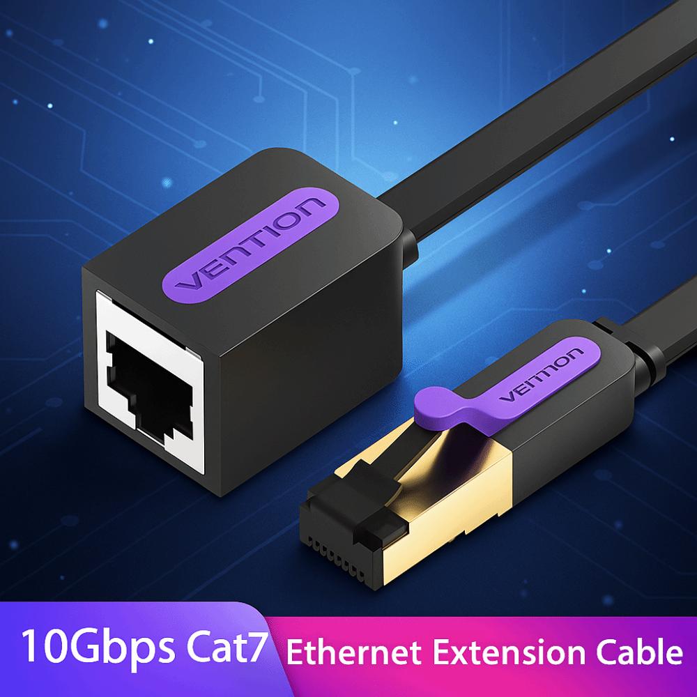 Male To Female Cat 7 Extender Cable RJ45 CAT7 Ethernet Cable Ethernet Extension Cord  Smart TV