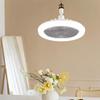 Ventilateur de plafond d'aromathérapie avec lumière LED, télécommande, silencieux, pour chambre à coucher, salon, cuisine