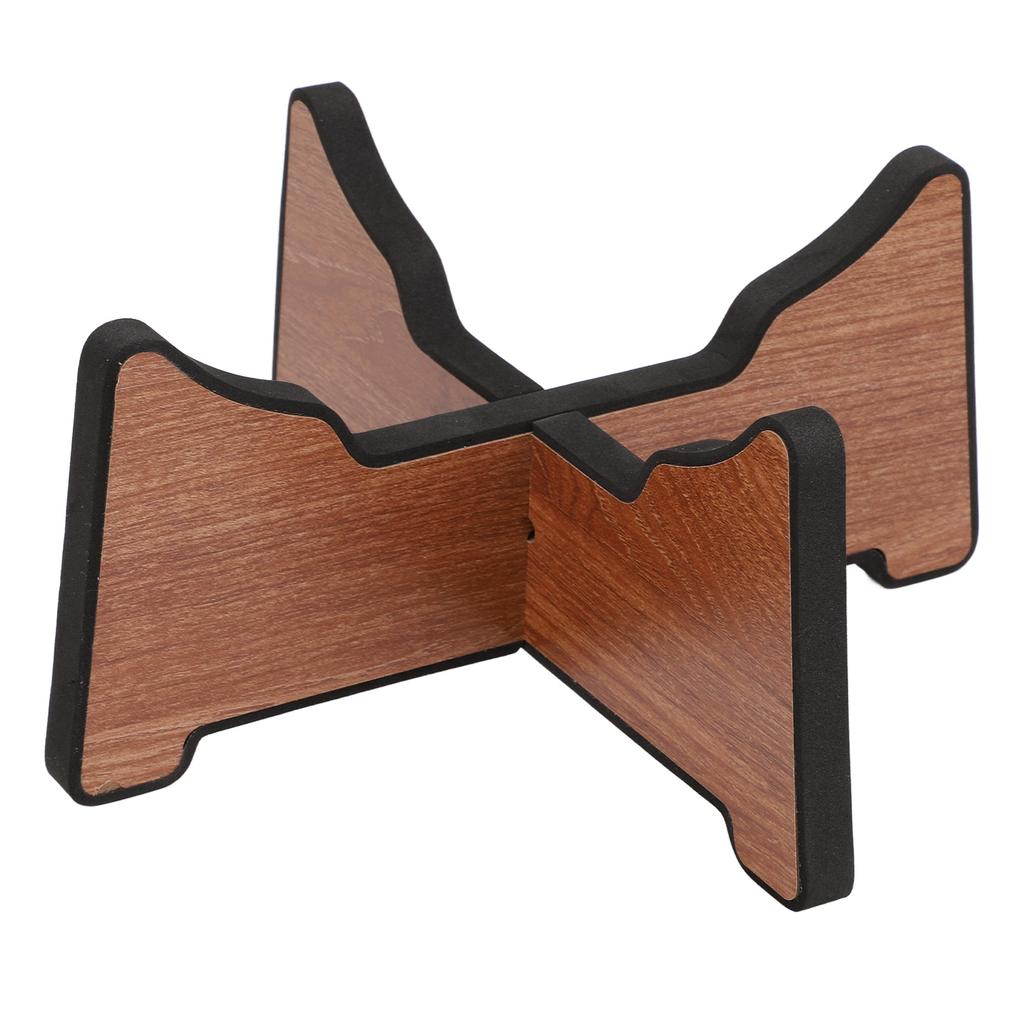 Ethereal Drum Stand Silicone Sound Insulation Layer Detachable Wooden Display Rack Handpan Tongue