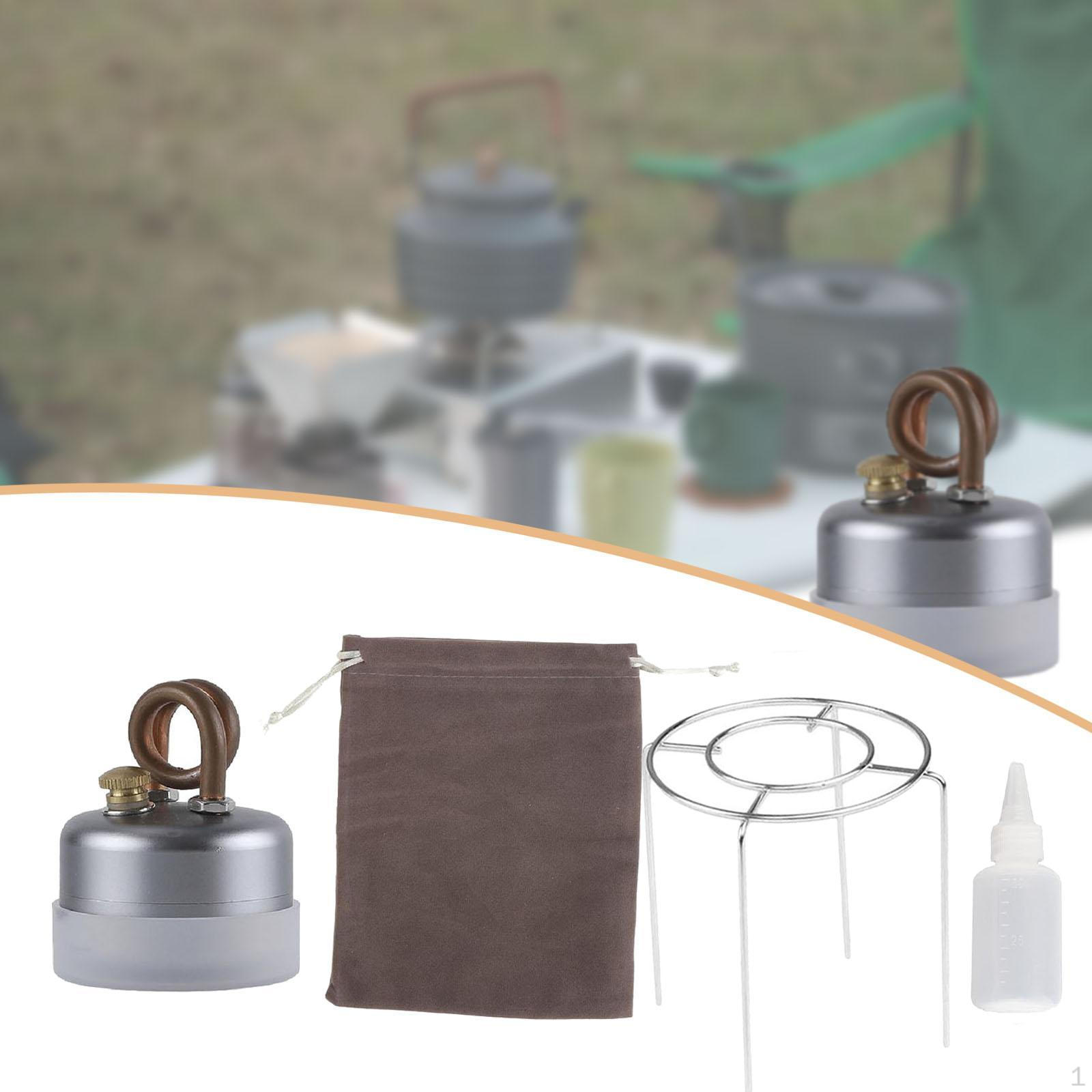 Спиртовая горелка с подставкой, спиртовая горелка, походная плита, для пеших походов, кемпинга и домашних барбекю