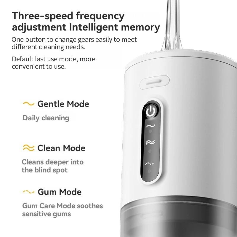 Portabal Oral Irrigator Intelligent Water Flosser For Teeth Personalized Dental Cleaning Waterproof Oral Irrigator Teeth Cleaner