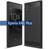 Funda de silicona a prueba de golpes para Sony Xperia XA1 Plus XA1+, funda de fibra de carbono para Sony XA1 Plus, carcasa trasera.