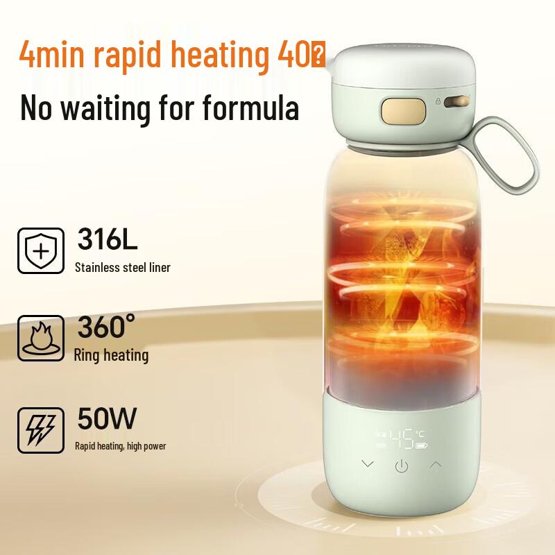 Philips Portable Wireless Milk Warmer Cup
