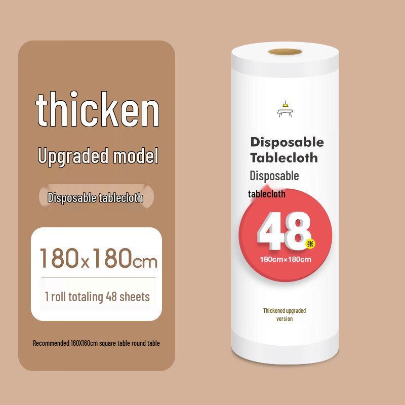 ZISIZ Thickened Disposable Waterproof Tablecloth