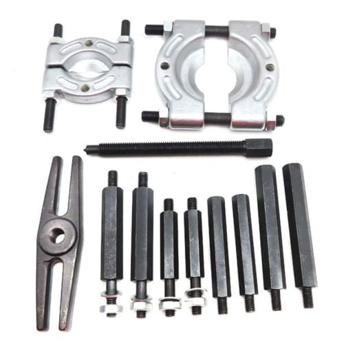 Quitoka Bearing Puller, 30-75mm Straight Gear Puller, Pulley Puller, Bearing Puller, Bearing Remover, Bearing Puller, Internal Hook Pilot Bearing Pull