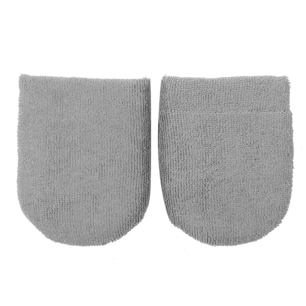 2 PCS Soft Car Waxing Sponge Microfiber Car Wash Sponge  Car Detailing Care Tool Grey 2pcs