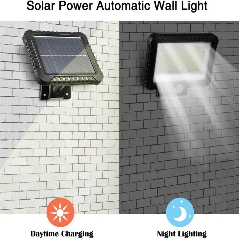 100led Solar Licht Motion Sensor Wand Licht Notfall Led Licht für Outdoor Street Garten Veranda