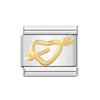 Trendy Italian Charms Bracelet 26 English A-Z Letter Custom Gold Color DIY Jewelry Making Gift Hand Bangle Chain Jewellry