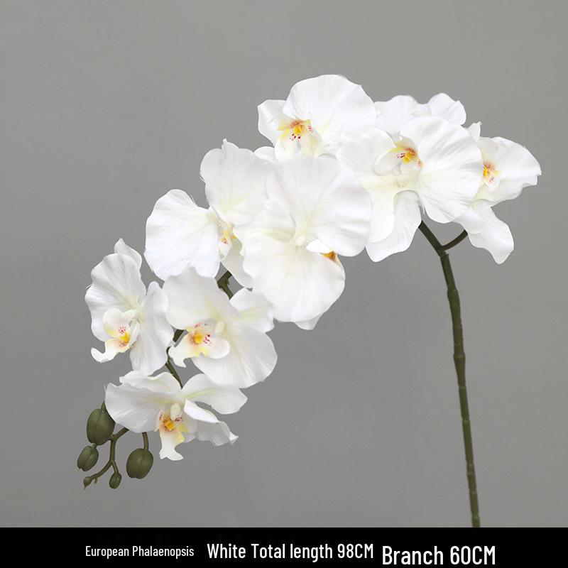 Luxury Realistic Phalaenopsis Artificial Flower for Weddings and Home Décor