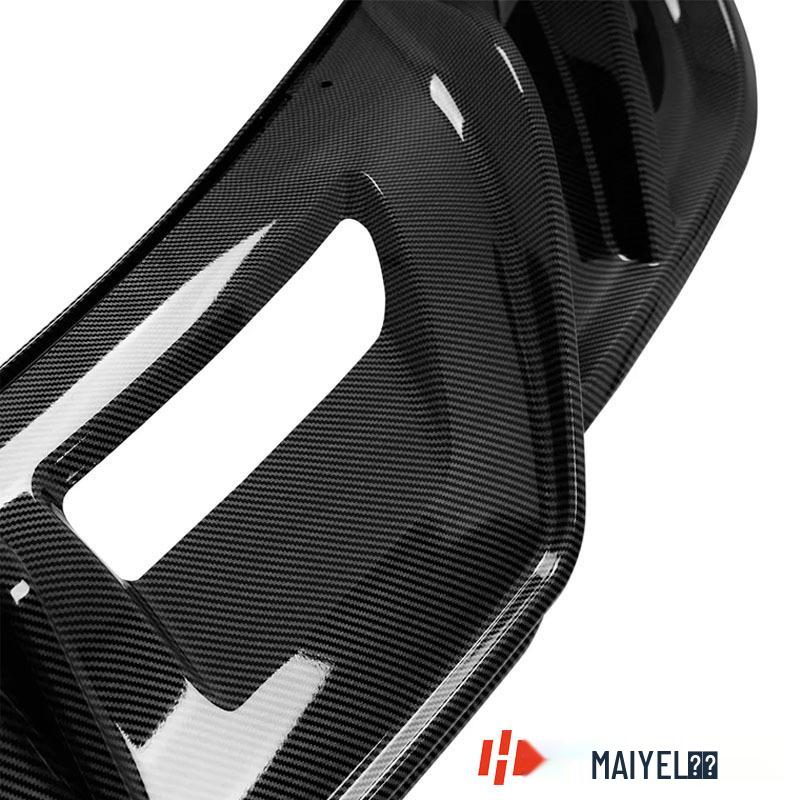 Tesla Model 3 (2018-2023) Diffusore Posteriore e Lip Anteriore in Fibra di Carbonio Stile Turbina