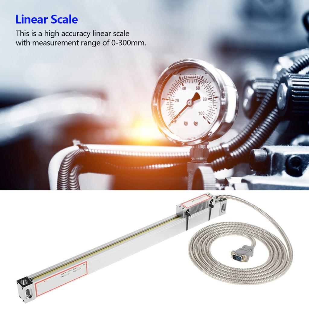 300mm 12" Lineær Skala Dreiebenk Fres Digital Avlesning Koder for JCS900?2AE3AE DRO