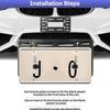 Sturdy Front License Plate Frame Car Registration Plate Holder Heavy Duty Car License Plate Bracket Vehicle Supplies