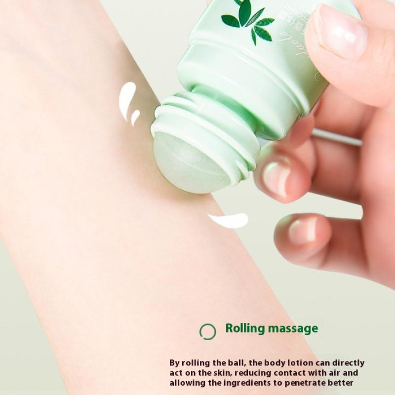 Antyperspirant na zapach ciała Inhibitor wzrostu włosów Roll-on Długotrwały Dezodorant do potu pod pachami Sucha eliminacja Usuwa nieprzyjemny zapach Pielęgnacja skóry