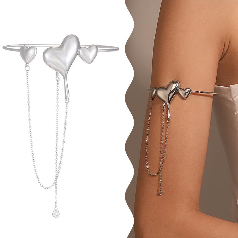 Punk Coiled Adjustable Arm Armband Bangle Women Jewelry Egypt Adjustable Arm Cuff Armlet