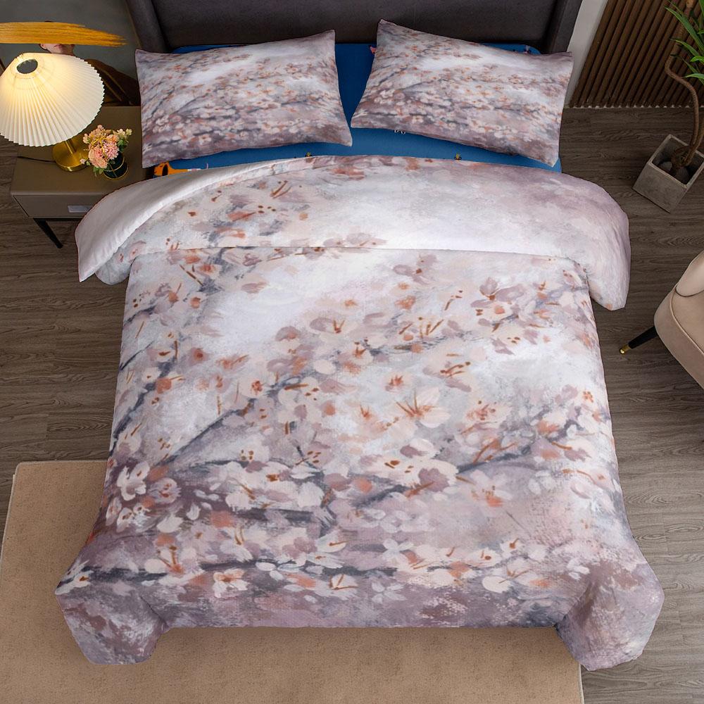 Pierre Auguste Renoir Wild Spring Bouquet Duvet Cover Set King Queen Double Full Twin Single Size Bed Linen Set