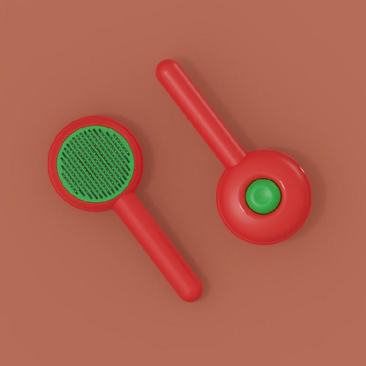 Hair Removal Combs Self Cleaning Pet Massage Brush Pet Cat Brush Pet Grooming