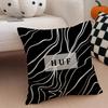 Skate American Fashion Brand HHUF Cushion Cover Throw Pillow Cover Hidden Button Durable Polyester Chair Cushion
